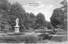 Ein historische Ansicht der Grabenpromenade