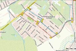 Umleitungsplan Planebrücke