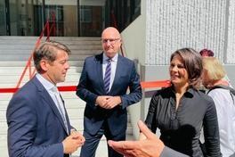 Offizielle Einweihung des Bundesamts für Auswärtige Angelegenheiten (BfAA) in Brandenburg an der Havel