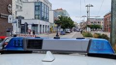 Blick Richtung Einsatzort