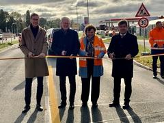 Freigabe der neuen Ortsumgehung Schmerzke