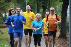 Oberbürgermeisterin Dietlind Tiemann machte beim traditionellen Reichstein-Marathon zur Eröffnung des Berufemarktes Westbrandenburg mit