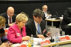 OBM Dr. Dietlind Tiemann und OBM Dr. Martin Wilke, Frankfurt (Oder)