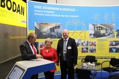 Am Stand der Gleisbaumechanik