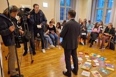 Oberbürgermeister Steffen Scheller im ZDF-Interview.