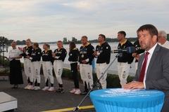 Oberbürgermeister Steffen Scheller hielt ein Grußwort