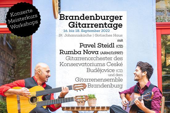 Hochkarätige Künstler bei den Brandenburger Gitarrentagen 2022