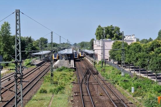 Blick auf den Brandenburger Hauptbahnhof