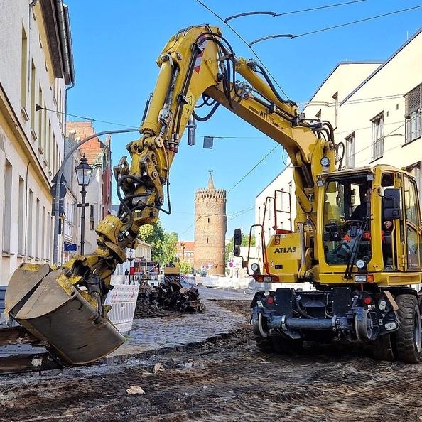 Baustelle Plauer Straße