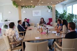 ZuPf-Gespräch mit dem Oberbürgermeister.