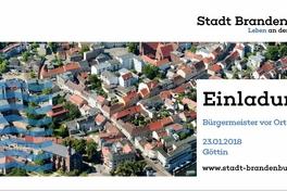 Bürgermeister vor Ort