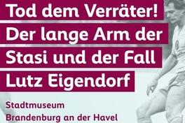 Plakat mit Ankündigung zur Veranstaltung