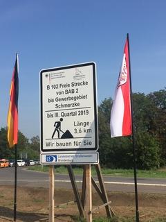 Bundesstraße 102 offiziell für den Verkehr freigegeben
