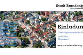 Oberbürgermeister vor Ort