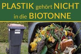 Bioabfall nur in Zeitungspapier oder Papiertüten wickeln – Plastiktüten sind tabu