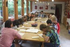 kreatives Gestalten in der Kinder- und Jugend-Kunst-Galerie "Sonnensegel"