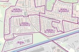 Auszug aus der digitalen Bodenrichtwertkarte Bereich Görden zum Stichtag 01.01.2025
