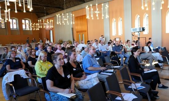 Die Veranstaltung nutzten viele Stadtplaner zum Erfahrungsaustausch