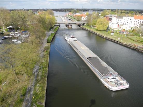 Vorhafen der Schleuse Brandenburg