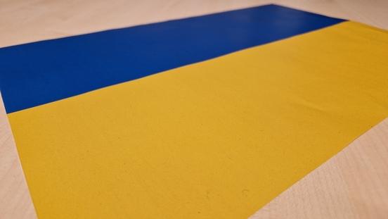 Ukraine-Flagge