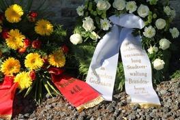 Kranzniederlegung am Gedenktag