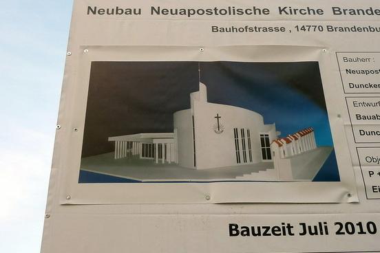 Richtfest für den Neubau der Neuapostolischen Kirche