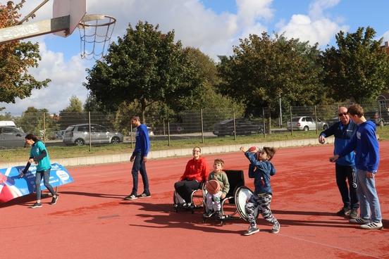 Basketball im Rollstuhl