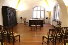 Blick ins Trauzimmer im Altstädtischen Rathaus.