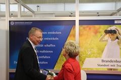 Treffen mit dem Geschäftsführer der DB Systemtechnik in Kirchmöser, Dr. Burkhard Schulte-Werning