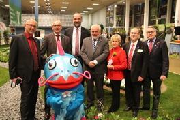 Blumenhallenempfang auf der Internationalen Grünen Woche 2015