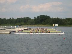 Startanlage Zum letzten Mal in dieser Saison kommen bei den Ruder-Landesmeisterschaften auch die Start-Helfer zum Einsatz.