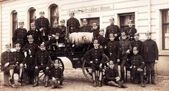 Historische Aufnahme der FF Wust aus dem Gründungsjahr 1922.