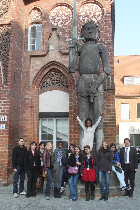 Jugendliche aus Ivry-sur-Seine zu Gast in Brandenburg an der Havel