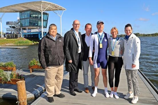 World Rowing Masters auf der Regattastrecke