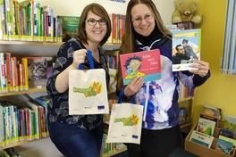 Kostenlose Ausgabe von Lesestart-Sets in der Fouqué-Bibliothek