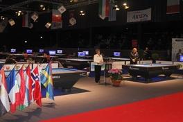 Europameisterschaft 2013 im Karambol-Billard offiziell eröffnet