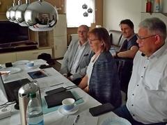 Bewerberteam Mitglieder des Brandenburger Bewerberteams (von links): Uwe Steinhäuser, Ute Becker-Frenzel, André Prziwarzinski und Saed Abdalla.