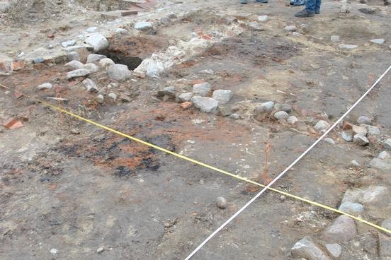 Archäologische Ausgrabungen beim Neubau des Feuerwehrgebäudes in Schmerzke