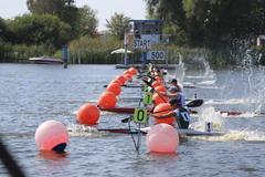 Start Und los geht´s: Volle Konzentration beim Start eines Rennens im K1. (Foto: Regattateam / René Paul-Peters)