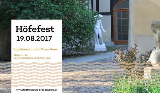 Aktualisierung: 18. Höfefest in der historischen Altstadt von Brandenburg an der Havel