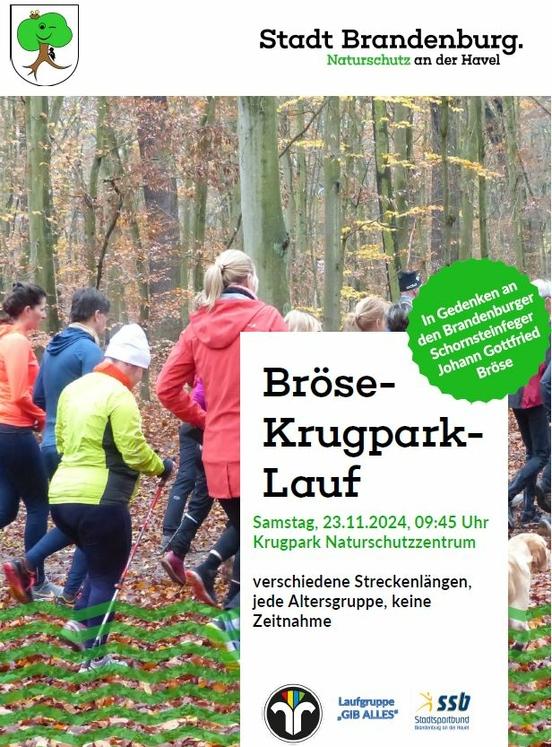 Plakat zum Krugparklauf