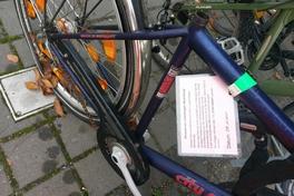 "Aufräumaktion an den Fahrradabstellanlagen"