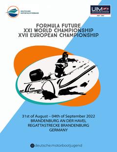 Plakat Plakat der Schlauchboot-EM und -WM 2022