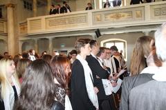 ...die neuen Studentinnen und Studenten