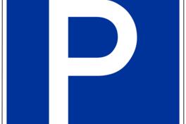 Parkplatzschild