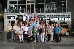 Gruppenbild der Spendenempfänger