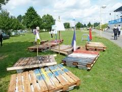 Flöße Diese Flöße haben die Tauglichkeitsprobe gut überstanden.