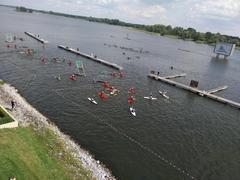 Spielfelder Kanu-Polo auf deM Beetzsee