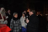 Eröffnung des Weihnachtsmarktes Frau Dr. Tiemann und weitere Personen bei der Eröffnung