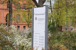 Kasse der Volkshochschule geschlossen